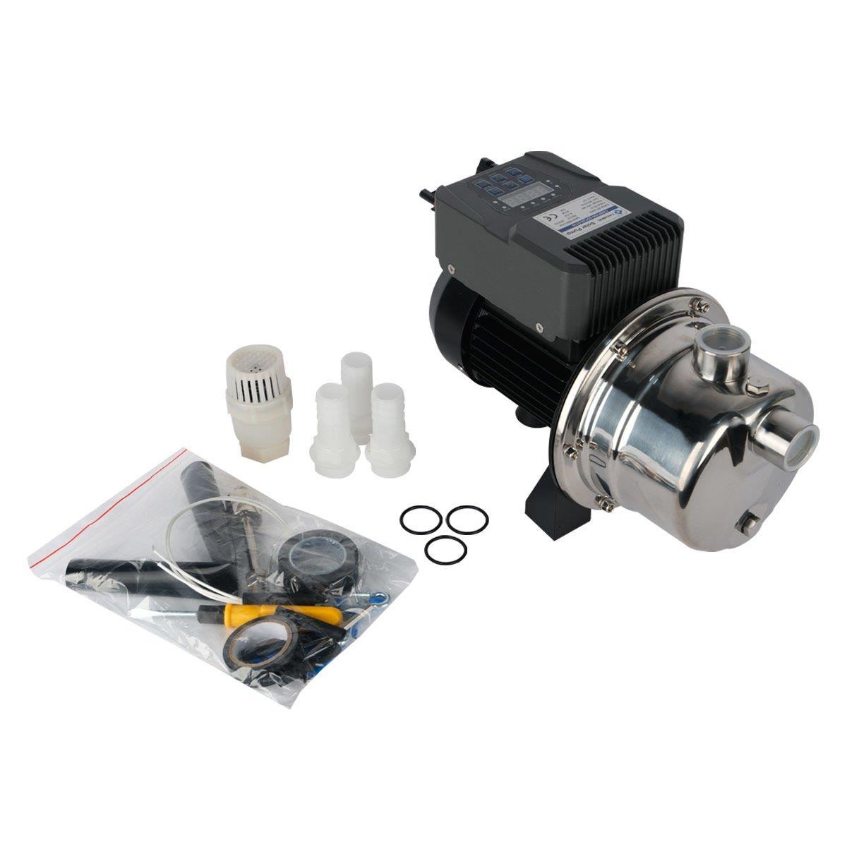 Cacheng - 24/48 Volt Kömürsüz, Paslanmaz DC Jet Solar Pompa, İnvertörlü 33 Mss 39 Lt/Dk