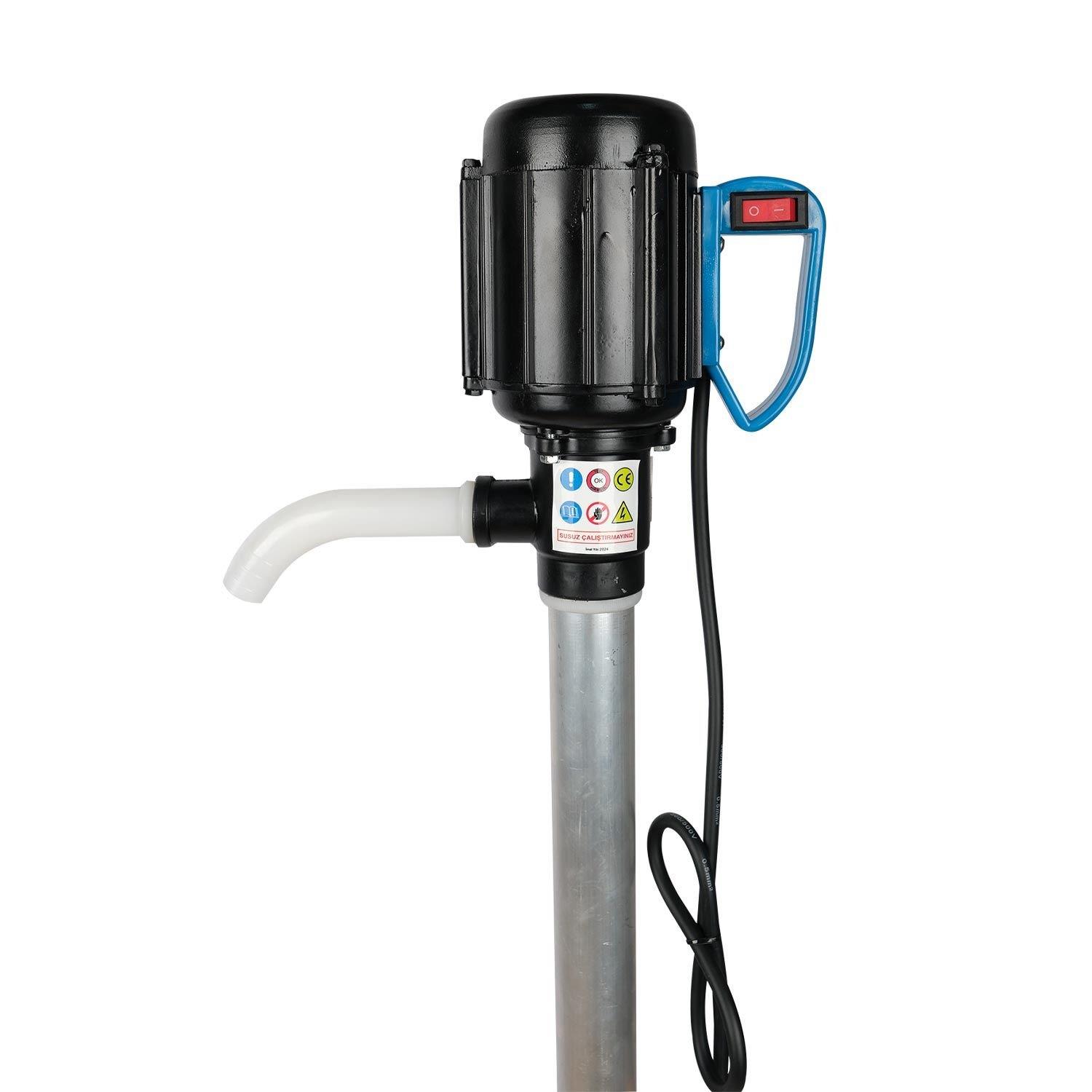 Cacheng - Cacheng CFA25-40-180 Paslanmaz Elektrikli Yağ, Mazot, Yakıt Transfer Varil Pompası 40lt/dk 4mss