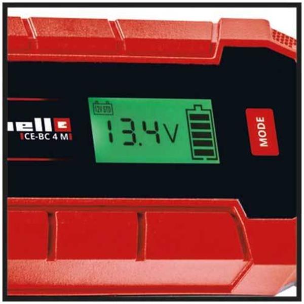 Einhell - Einhell CE-BC 4M Akıllı Dijital Akü Şarj Cihazı 3-120 Ah 12 Volt 4 Amper