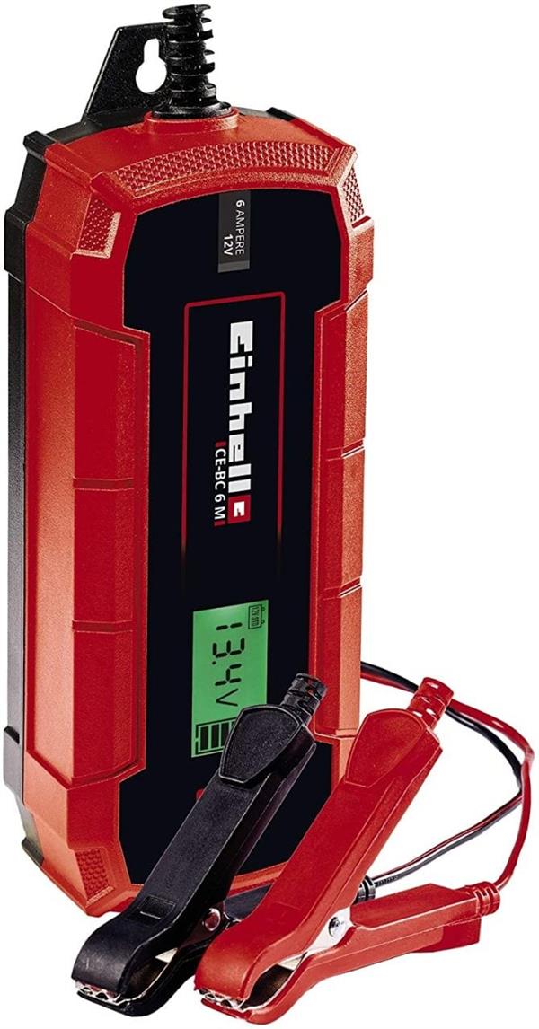 Einhell - Einhell CE-BC 6M Akıllı Dijital Akü Şarj Cihazı 3-150 Ah 12 Volt 6 Amper