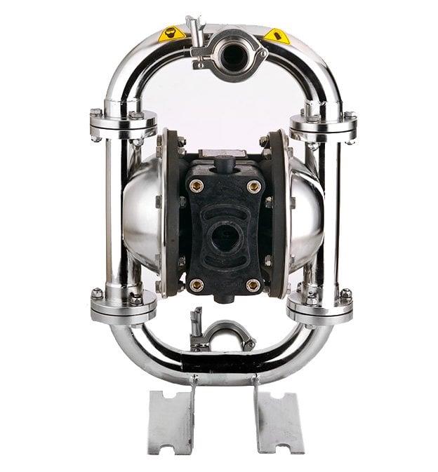 Huge Pump-Günalsan - Huge Pump-Günalsan HP10 Paslanmaz Gövdeli Diyaframlı Havalı Pompa 150 Litre/Dakika 7 Bar 1''