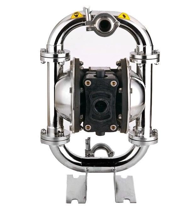 Huge Pump-Günalsan - Huge Pump-Günalsan HP05 Paslanmaz Gövdeli Diyaframlı Havalı Pompa 55 Litre/Dakika 7 Bar 3/4''