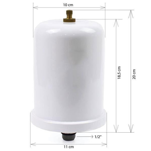 Kampa - 2 Litre Sıcak Su Genleşme Tankı 90 ℃ Patlamayan Tank