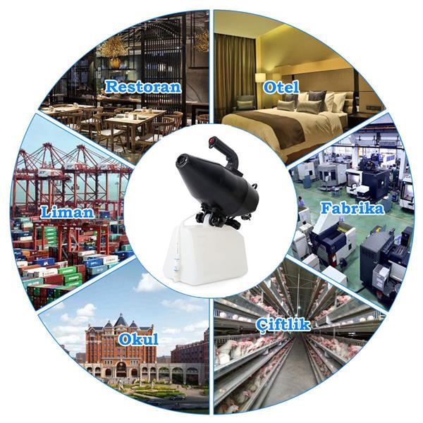 Kampa - Kampa ULV Cihazı, Dezenfektan ve İlaçlama Makinesi 5 Litre Dozaj Ayarlı