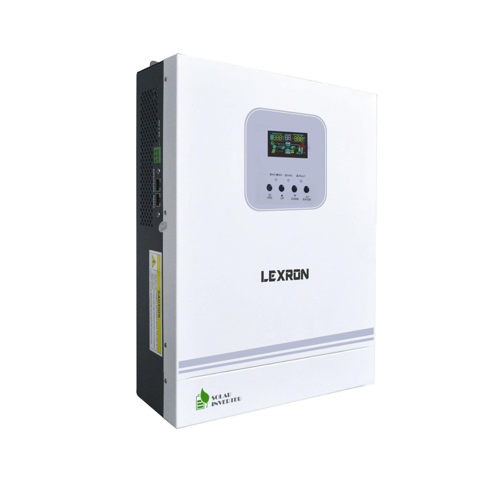 Lexron - LEXRON 3kW MPPT 24Volt Solar Güneş Enerji İnverteri, Akıllı İnverter 3000Watt