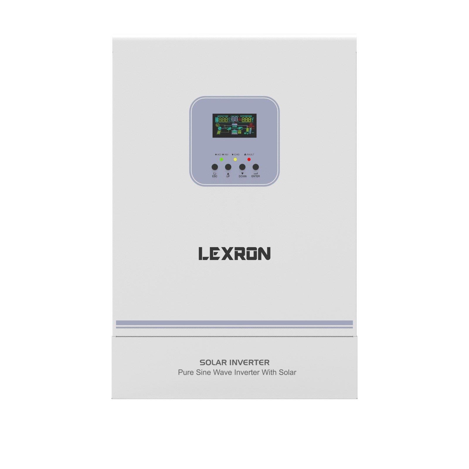 Lexron - LEXRON 6.2 kW MPPT 48Volt Solar Güneş Enerji İnverteri