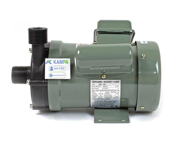Magnet Pompa - Magnet Pompa MD 70 R Manyetik Pompa Monofaze (220 V) Kimyasal ve Asit Pompası
