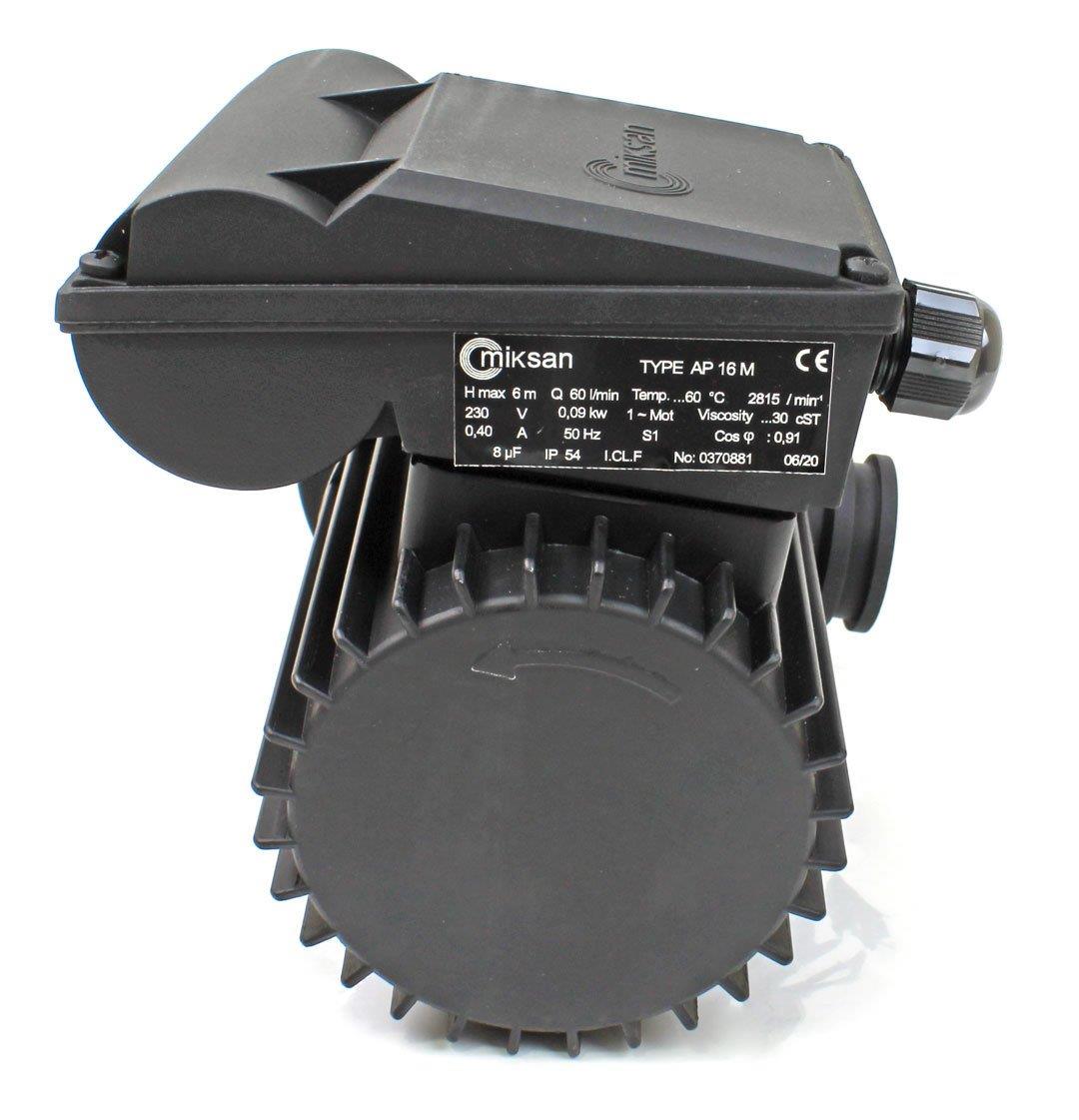 Miksan - Miksan Ap 16 90 Watt Boryağ Pompası Trifaze 50 L/min H 5 mss Plastik Gövdeli