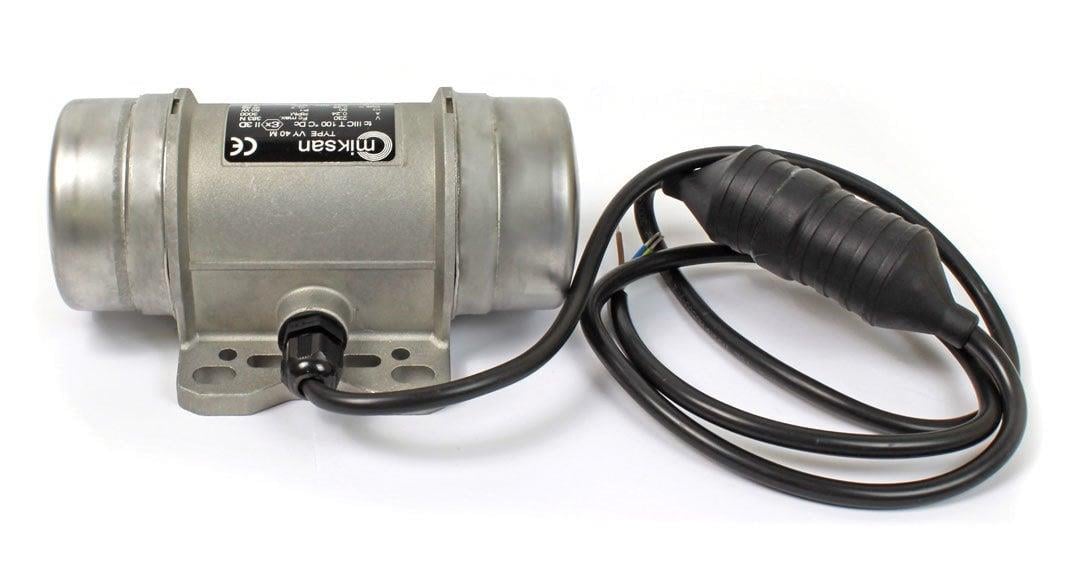 Miksan - Miksan VY 40 M Mini Vibrasyon Motorları Monofaze (220 V) 3000 Devir 39 Kg, 383 N