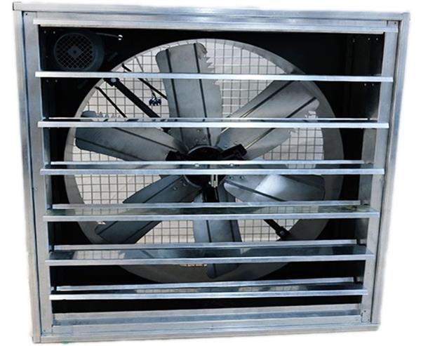 Modern Teknik - Modern Teknik KP 140 X 140 Otomatik Panjurlu Sera ve Kümes Fanı 1.1 kW 40.000 m³/h Trifaze