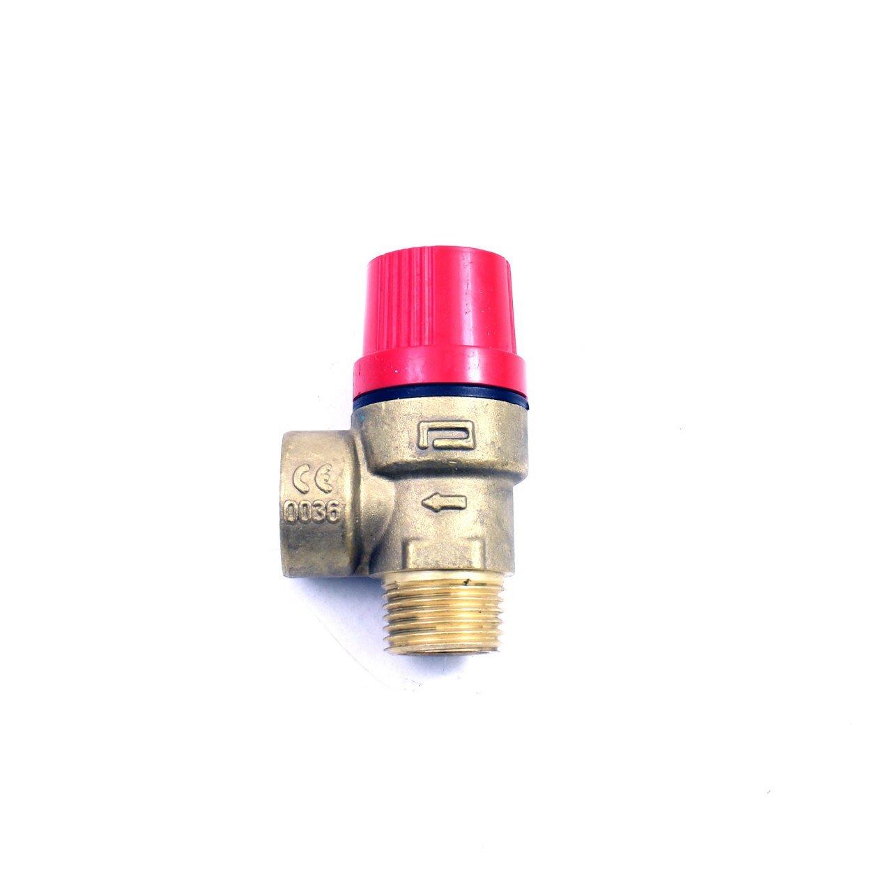 Pakkens - Pakkens 1/2'' Emniyet Ventili DN15 2.5 Bar Erkek