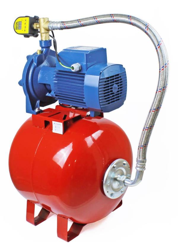 Pedrollo Pompa - Pedrollo 2CPm 25/130N Dijital Akıllı Paket Hidrofor 4 Kat 10 Daire 50 Litre Tanklı