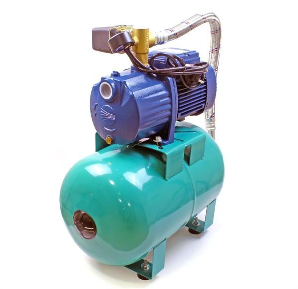 Pedrollo Pompa - Pedrollo 4CPm 100-C Sessiz Paket Hidrofor 5 Kat 12 Daire 24 Litre Tanklı