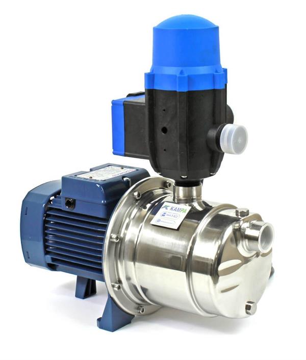 Pedrollo Pompa - Pedrollo JCRm 1A Paslanmaz Jet Hidrofor 2 Kat 4 Daire Hidromatlı