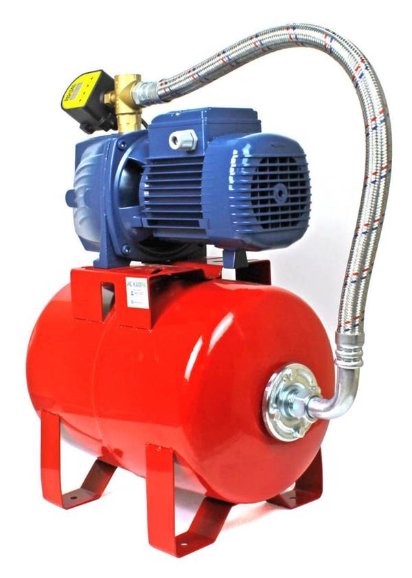 Pedrollo Pompa - Pedrollo JSWm 2CX Dijital Akıllı Paket Hidrofor 4 Kat 6 Daire 24 Litre Tanklı