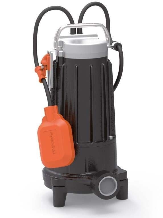 Pedrollo Pompa - Pedrollo TR 0.75 Parçalayıcı Bıçaklı (Öğütücülü) Foseptik Dalğıç Pompa Trifaze (380V) 16,5 mss 7.5 m³/h