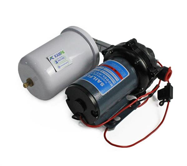 Sailflo - Sailflo 12 Volt 2 Lt Tanklı Otomatik Hidrofor, Tekne, Yat, Karavan Hidroforu Pompası