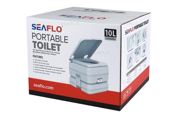 Seaflo - Seaflo Portatif Tuvalet 10 Litre - Taşınabilir Tuvalet SFPT-10-01