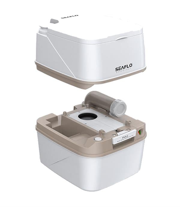 Seaflo - Seaflo Portatif Tuvalet 18 Litre -Taşınabilir Tuvalet, Seyyar WC SFPT-18-03