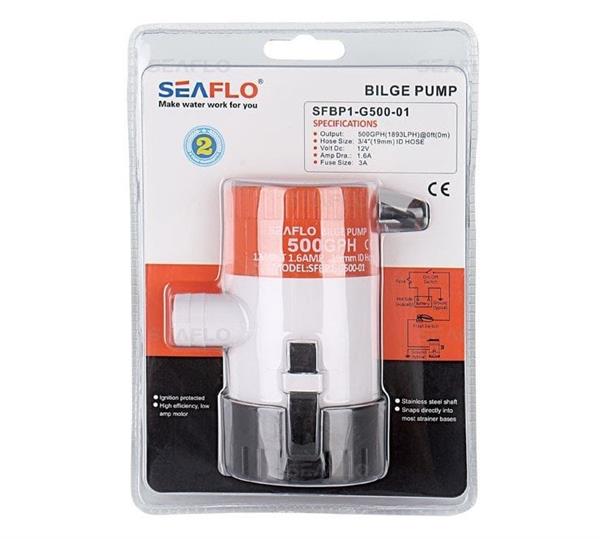 Seaflo - Seaflo SFBP1-G500-01 Sintine Pompası 12V 500 gph