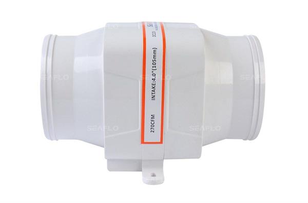 Seaflo - Seaflo SFIB2-270-02 24 Volt 100 mm Blower, Tekne ve Yat Kanal Tipi Fan Aspiratör
