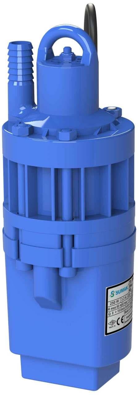 Sumak Pompa - Sumak SD2 Elektromanyetik Dalgıç Pompa 20 Metre Kablolu