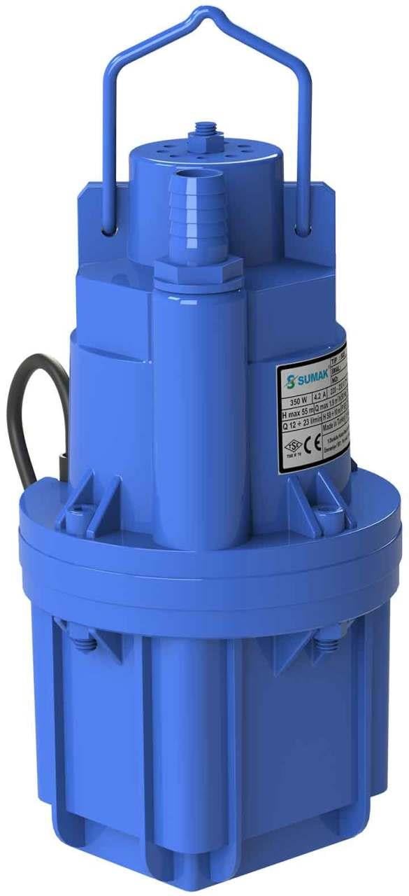 Sumak Pompa - Sumak SD3 Elektromanyetik Dalgıç Pompa 30 Metre Kablolu