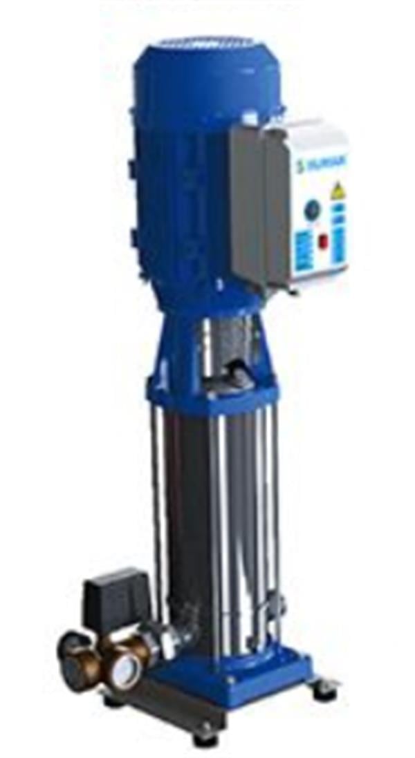 Sumak Pompa - Sumak SHTP8 A 220/8 Düşey Milli Kademeli Paslanmaz Hidrofor 8 KAT 24 DAİRE