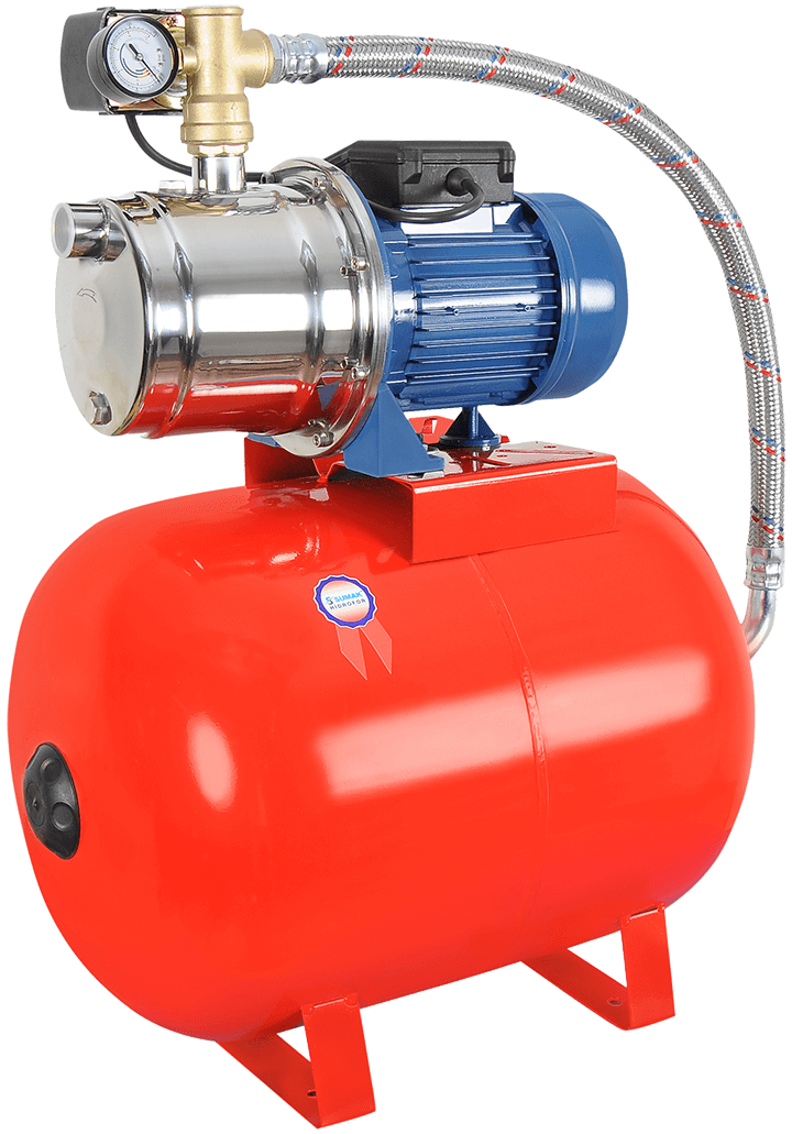 Sumak Pompa - Sumak SMİNOXH 150/4 Paket Hidroforlar 1,5 HP 5 Kat 12 Daire