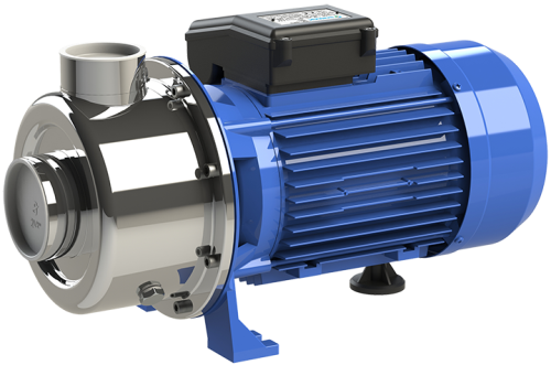 Sumak Pompa - Sumak SMINOX/K-220/2T Paslanmaz Santrifüj Pompa Kapalı Fan Trifaze (380V) 2.2HP