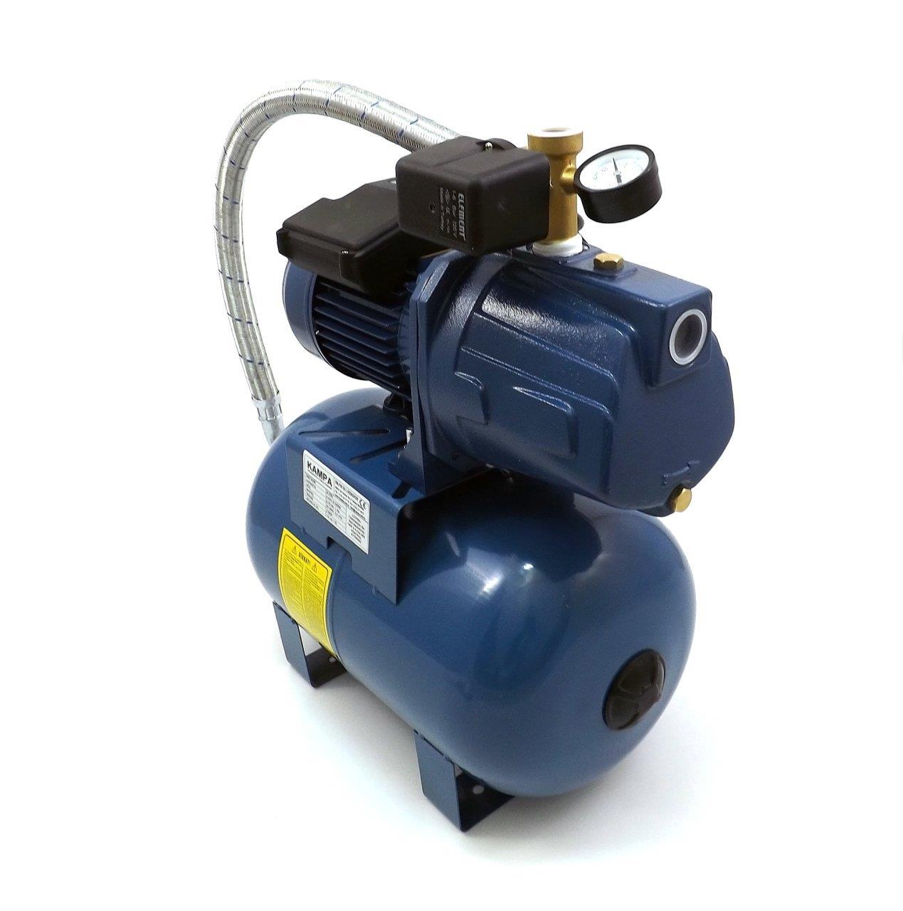 Sumak Pompa - Sumak SMJ100 Jet Paket Hidrofor 4 Kat 6 Daire 24 Litre Tanklı