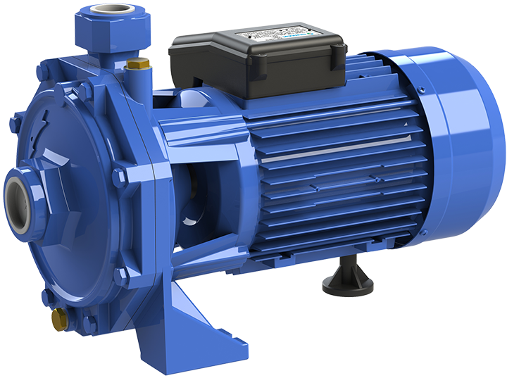 Sumak Pompa - Sumak SMKT 550-S Sıcak Su Çift Kademeli Santrifüj Pompa 90°C 380V 5.5HP