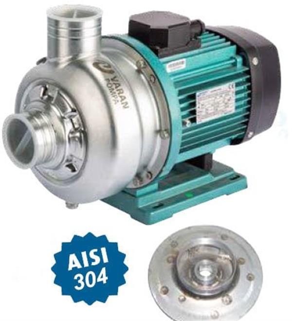 Varan - Varan DWB500/3.0T Komple Paslanmaz AISI 304 Santrifüj Pompa Trifaze 4 Hp 28 mss 40 m³/h