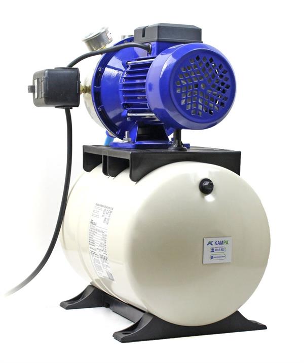 Water Sound - 24 Volt DC Solar Güneş Paneli Hidroforu 3 Kat 3 Daire 20 Litre Tank