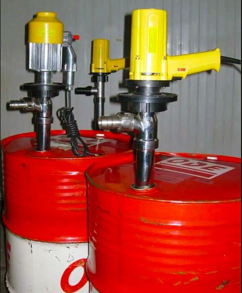 Water Sound - Water Sound SB-3-1 Exproof Motorlu Paslanmaz Varil Pompası 220 Volt 880 Watt 9 m³/h