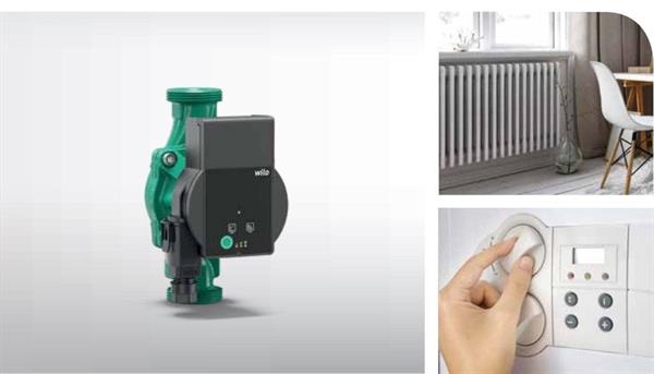 Wilo - Wilo Atmos Pico 15/1-6-130mm Frekans Konvertörlü Sirkülasyon Pompası 5 mss 1/2''