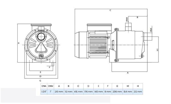 Wilo - Wilo Jet SPS 4-47 Paslanmaz Gövdeli Kendinden Emişli Jet Pompa 1.3 Hp 47 mss 5 m³/h