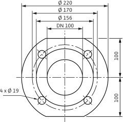 Wilo - Wilo Yonos MAXO 100/0,5-12 Frekans Konvertörlü Sirkülasyon Pompası 13,5 mss  64 m³/h