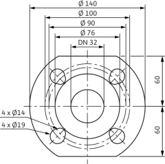 Wilo - Wilo Yonos MAXO-D 32/0,5-7 Frekans Konvertörlü Sirkülasyon Pompası 7,6 mss 7,9 m³/h