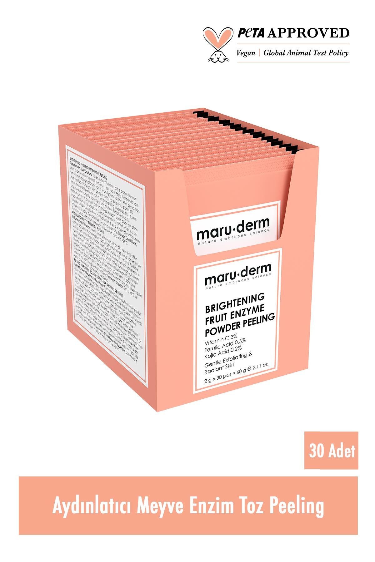 Maruderm Aydınlatıcı Toz Peeling 60 Gr