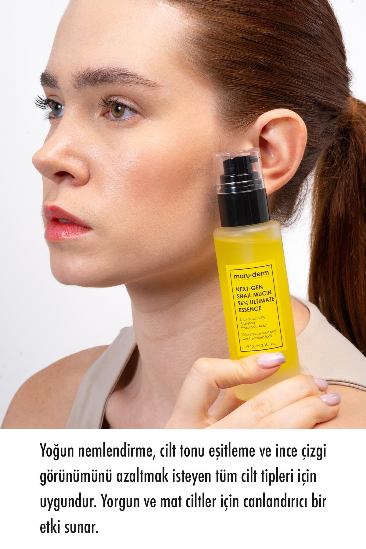 Maruderm %96 Salyangoz Özlü Onarıcı Essence Tonik 100 ML
