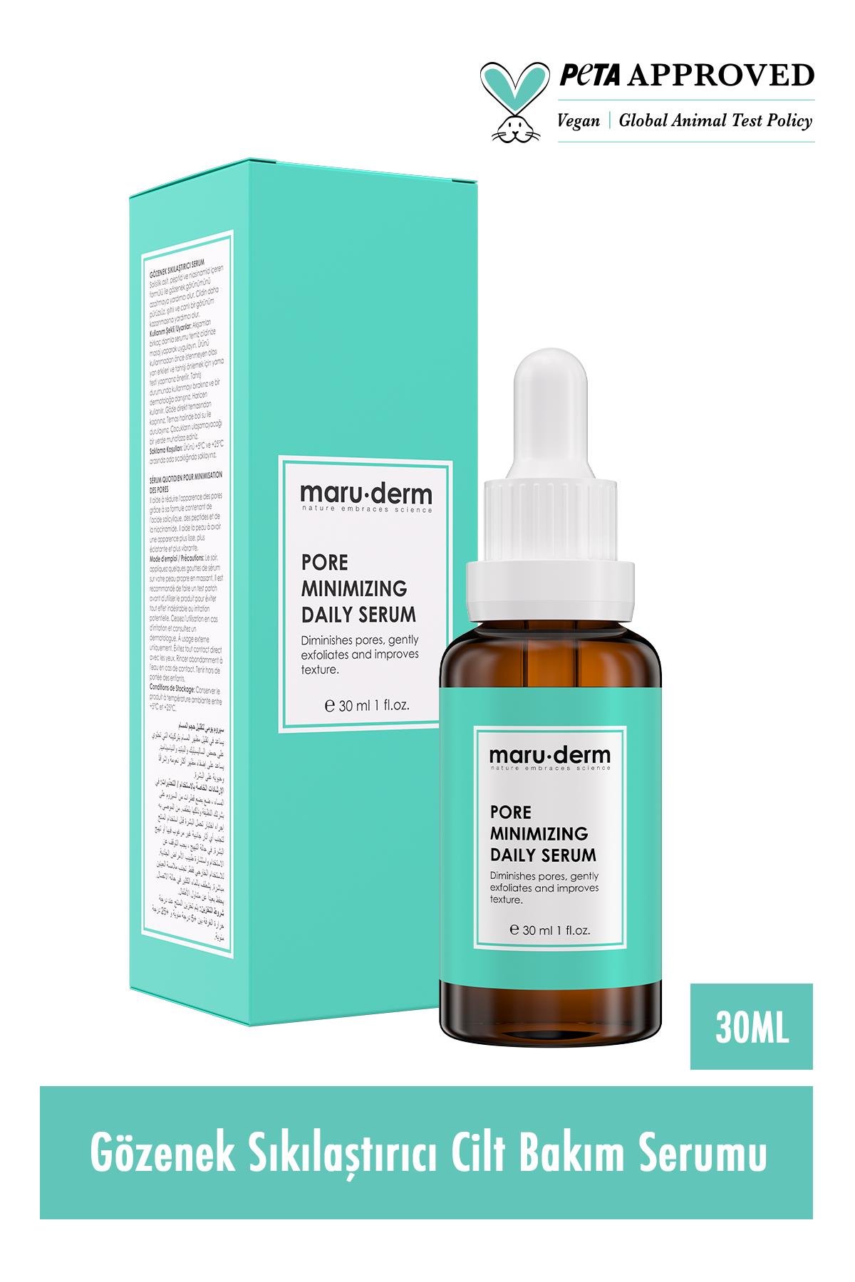 Gözenek Sıkılaştırıcı Bha Ve Peptid Cilt Bakım Serumu 30 Ml
