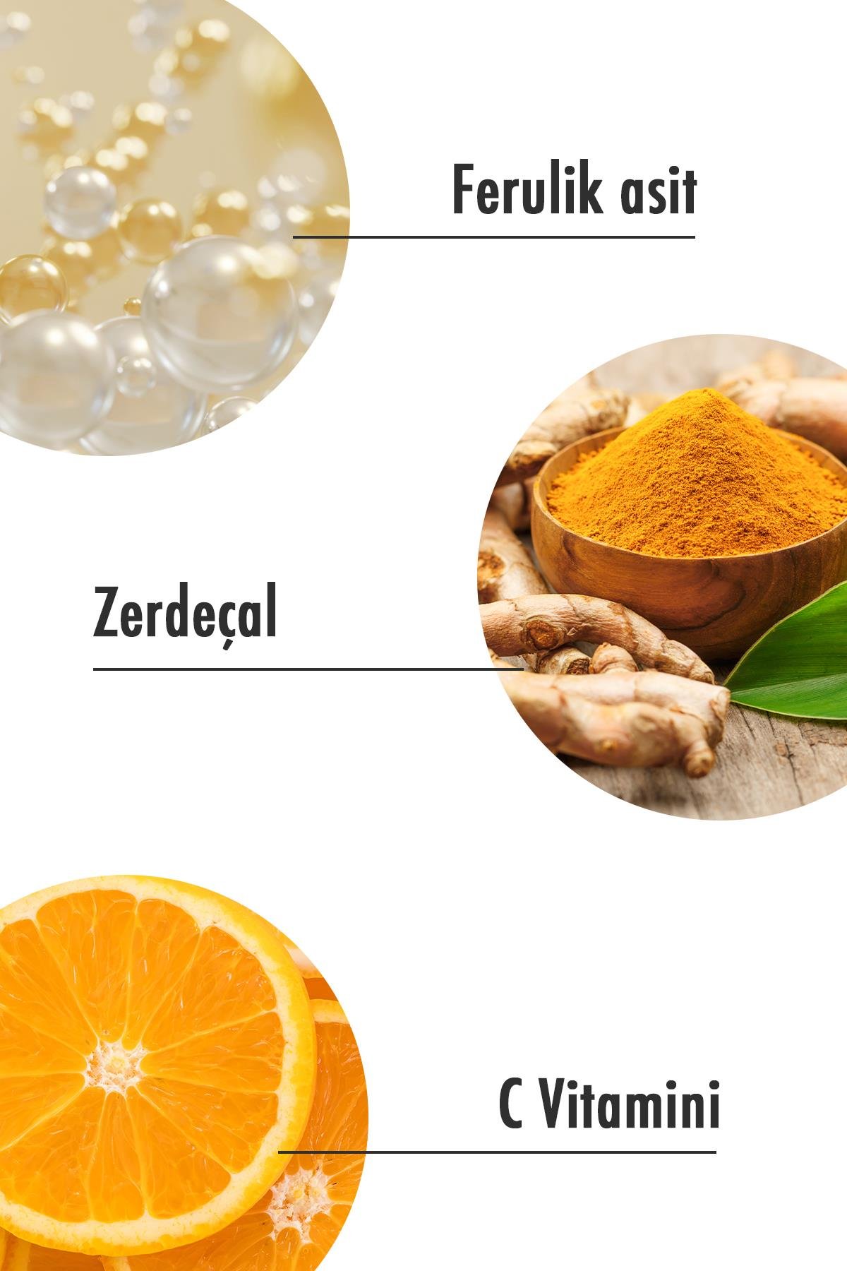 Body Scrub | Zerdeçal + Süt Vücut Peelingi | C Vitamini + Ferulik Asit 250 ML