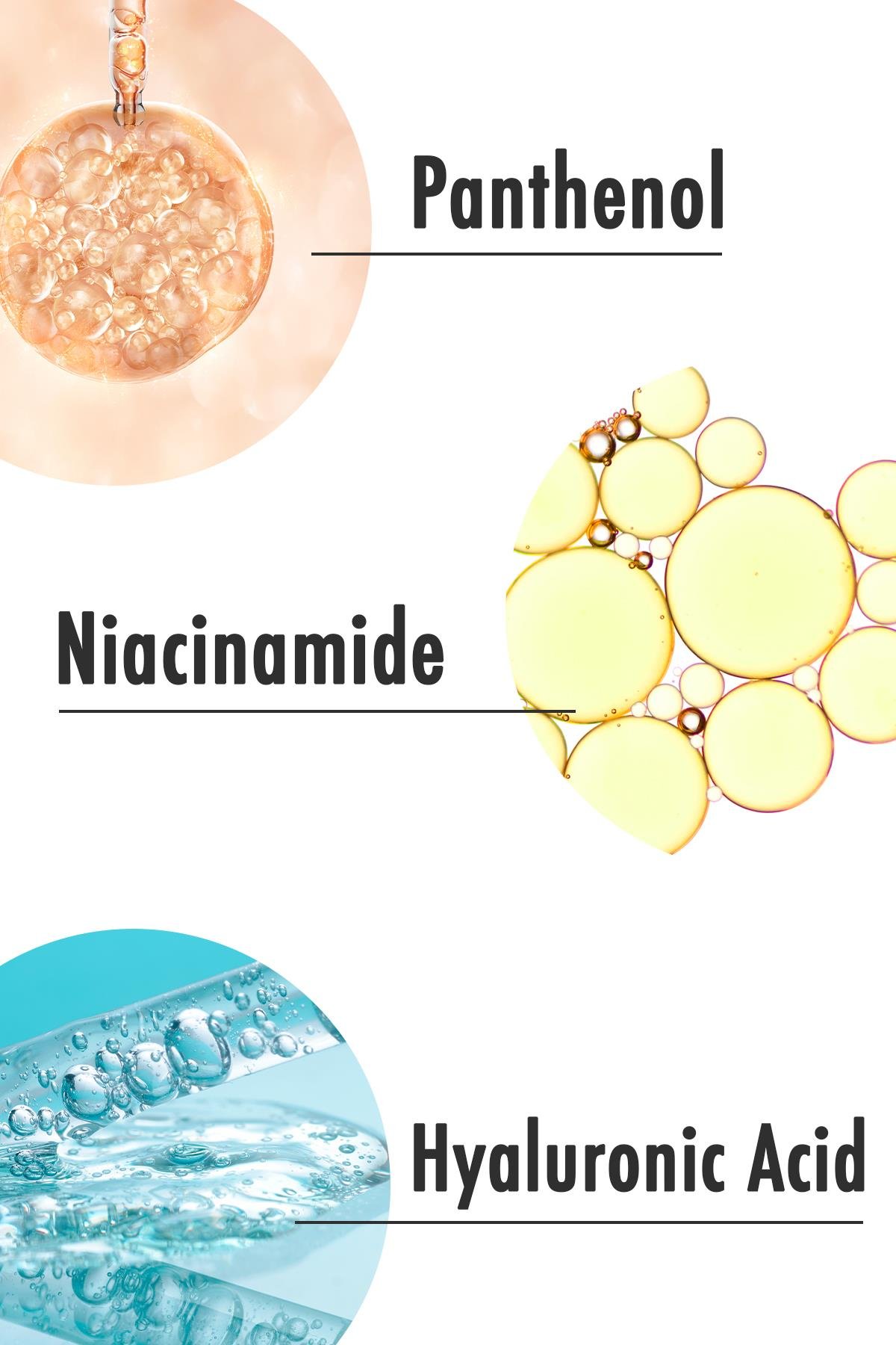 Niacinamide %10 + Hyalüronik Asit + Panthenol Cilt Bakım Serumu 30 Ml