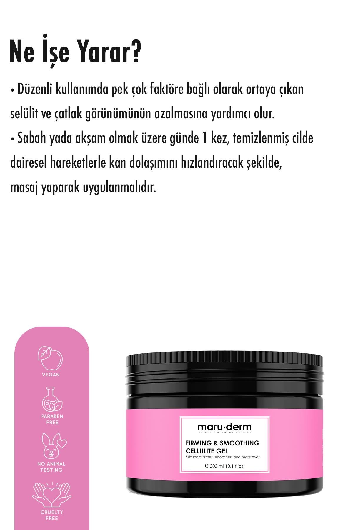 Maruderm Sıkılaştırıcı Çatlak Ve Selülit Kremi 300 ml