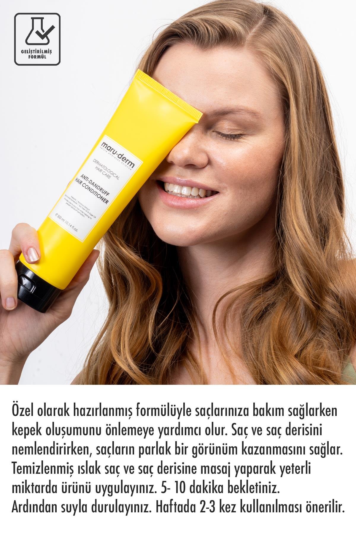 Saç Kremi | Kepeğe Karşı Etkili Saç Kremi 300 ML | Normal/Yağlı Saçlar | Vegan	