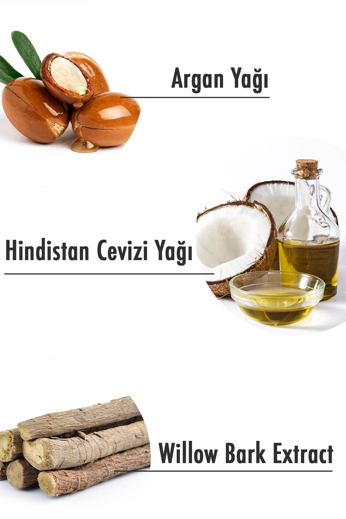 4'lü Onarıcı Saç Bakım Seti - Saç Onarıcı Şampuan, Saç Kremi, Saç Maskesi, Saç Toniği