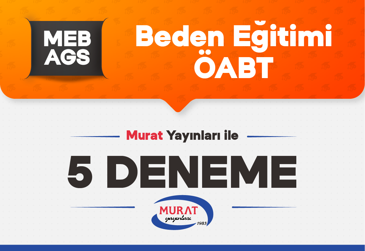 Murat Yayınları ile ÖABT Beden Eğitimi ve Spor Yönetmeliği Öğretmenliği 5 Deneme