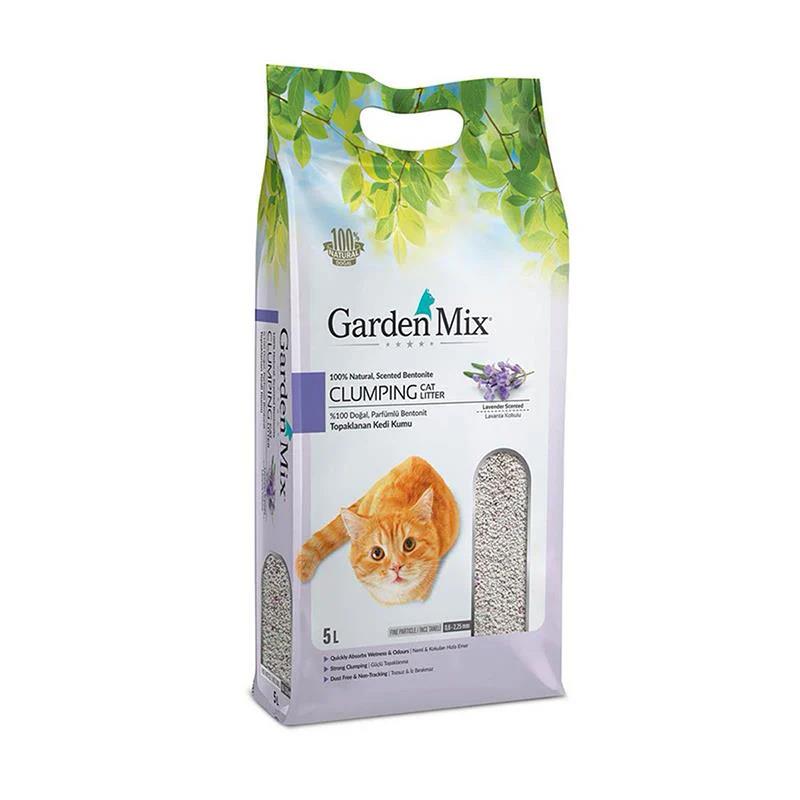 Gardenmix Bentonit Lavanta İnce Taneli Kedi Kumu 5 Lt
