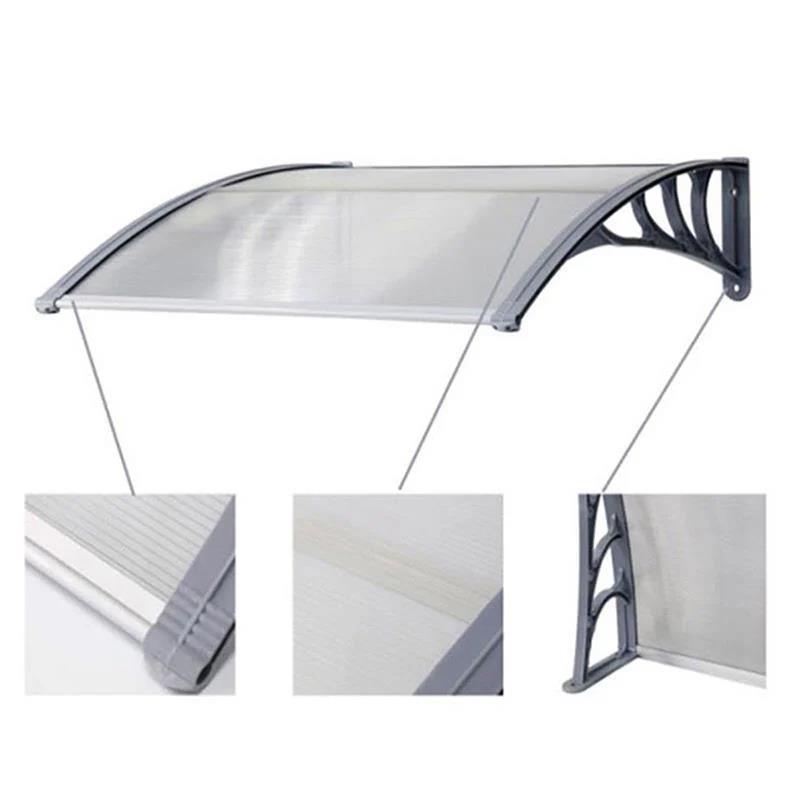 Kapı Üstü Pratik Sundurma Standart Seri 80 X 120 cm Gri